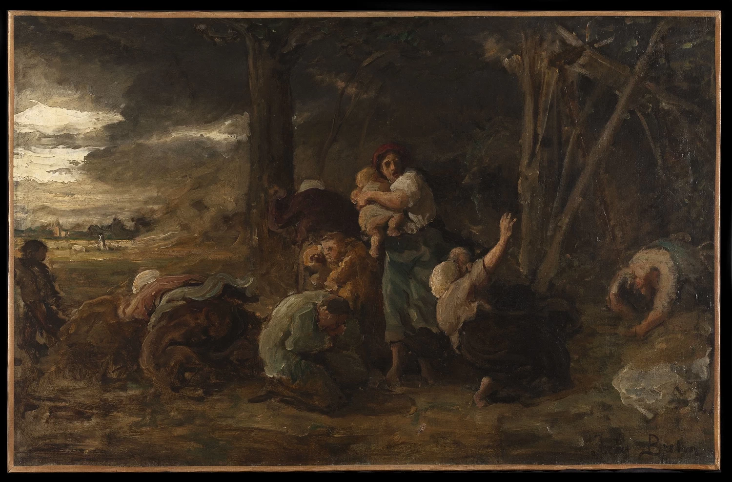 Il fulmine, 1865 - Musée des Beaux, Arts de la ville de Paris